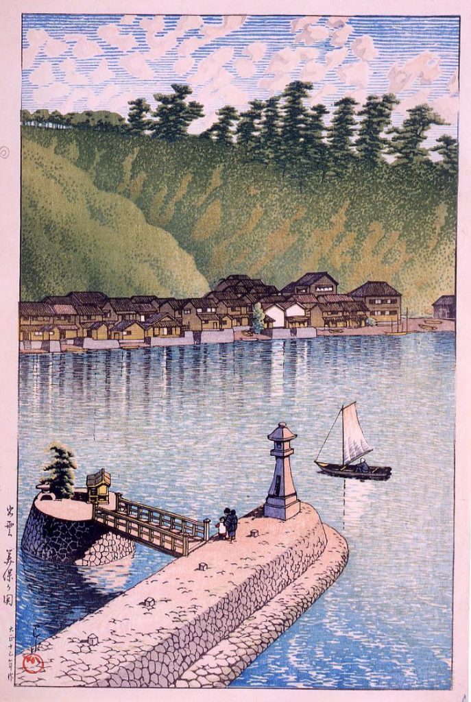 作品画像:旅みやげ第三集 出雲美保ヶ関 試摺