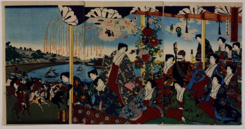 作品画像:東京不忍大競馬之図