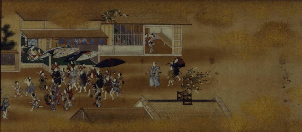 作品画像:江戸四季風俗絵巻