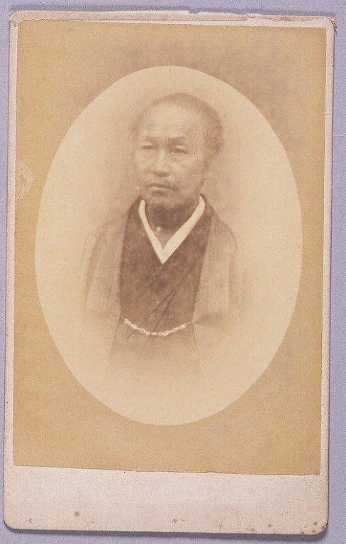 作品画像:宮重吏休肖像