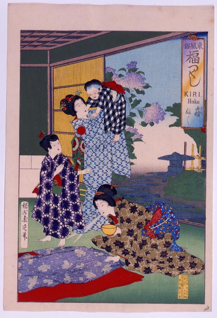 作品画像:東風俗 福つくし「霧ふく」
