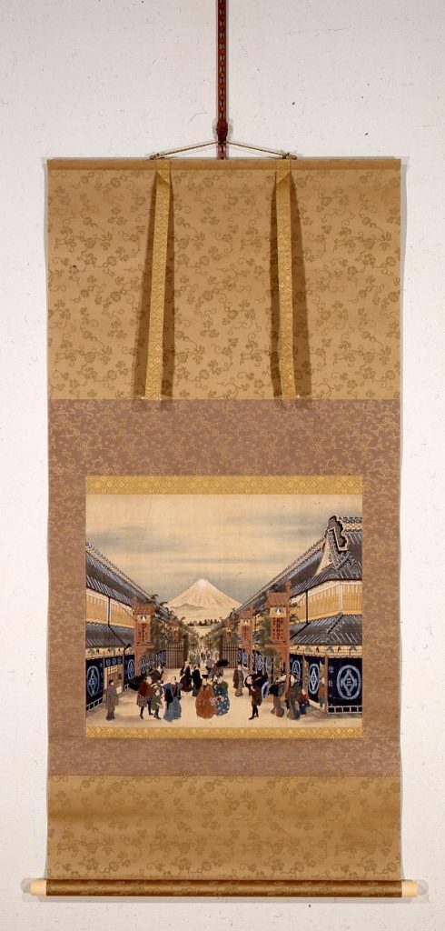 作品画像:駿河町正月賑わいの図