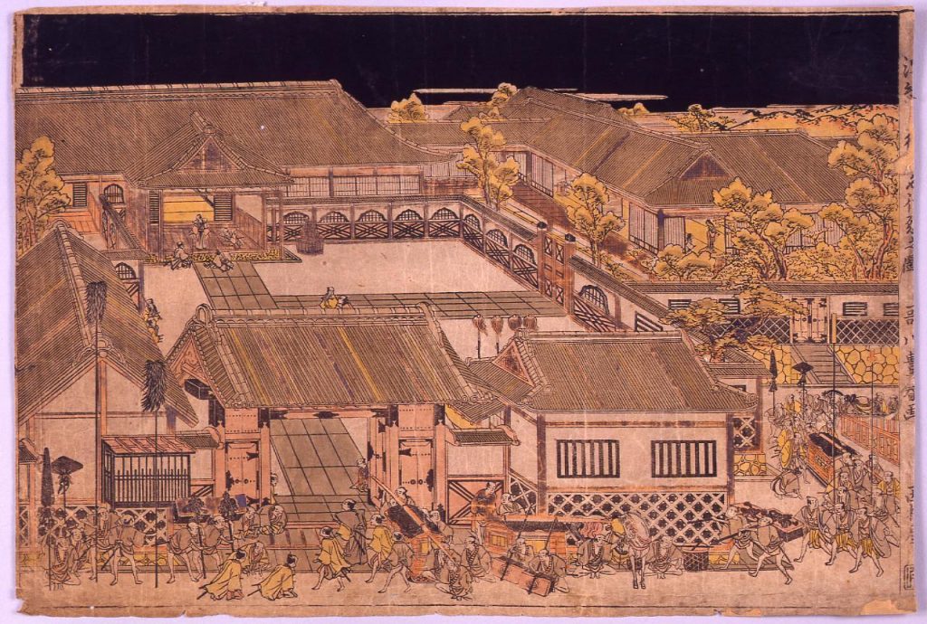 作品画像:大名行列之図