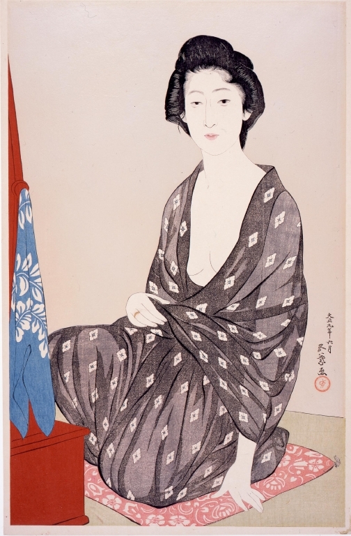 作品画像:夏衣の女
