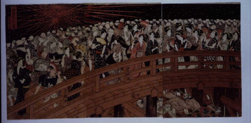 作品画像:両国花火之図