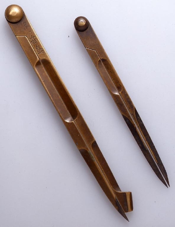 作品画像:測量用コンパス