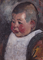 作品画像:子供の顔