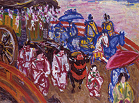 作品画像:御所車(葵祭)