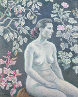 作品画像:白い裸婦