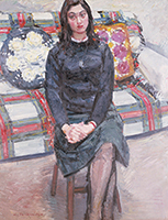 作品画像:黒衣の像