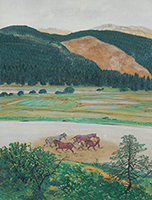 作品画像:山村の代踏