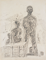 作品画像:画家の像