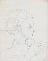 作品画像:婦人像 A