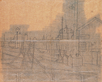 作品画像:東京駅遠望