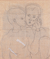 作品画像:二人少年像