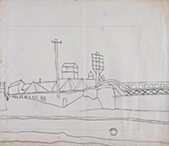 作品画像:鉄橋近く A