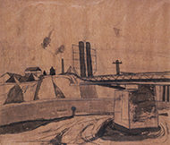 作品画像:鉄橋近く C