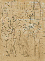 作品画像:物見高い人々