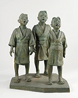 作品画像:歌う子供たち