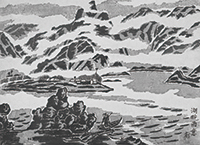 作品画像:湖畔雨意