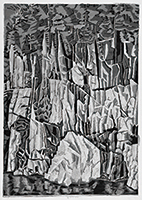 作品画像:瀞峡岩壁
