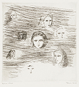 作品画像:「しんきろうの国の人々」挿画