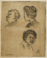 作品画像:婦人像 1