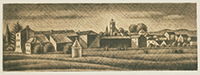 作品画像:南仏古村(ムーアン=サルトゥー)