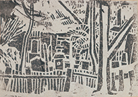 作品画像:墓(雪)