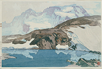 作品画像:ブライトホルン山