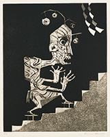 作品画像:狂った男