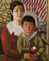 作品画像:親子像
