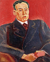 作品画像:与謝野鉄幹像