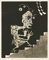 作品画像:狂った男