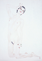 作品画像:白い裸婦の習作