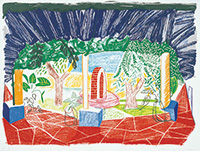 作品画像:ホテルの井戸の眺め Ⅰ