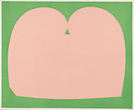 作品画像:morning pink and green