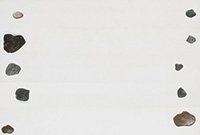 作品画像:Surface is the Between - Between Vertical and Horizon - “Ten Stones” (Installation)