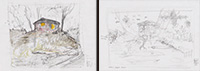 作品画像:《戦争と平和》のためのドローイング