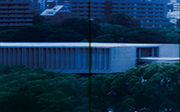 作品画像:「ピンホールシリーズ」より 《広島平和記念資料館》