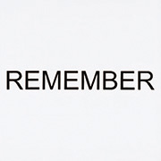 作品画像:インストラクション・ペインティング REMEMBER