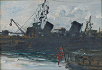 作品画像:軍港(ペナン)