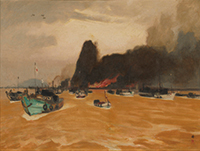 作品画像:黄河砲戦