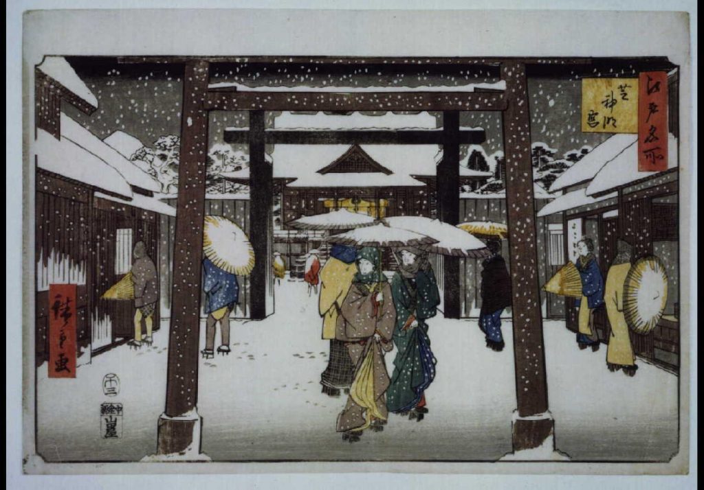 作品画像:江戸名所 芝神明