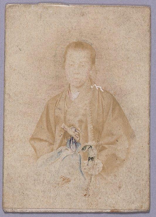 作品画像:川村清雄肖像