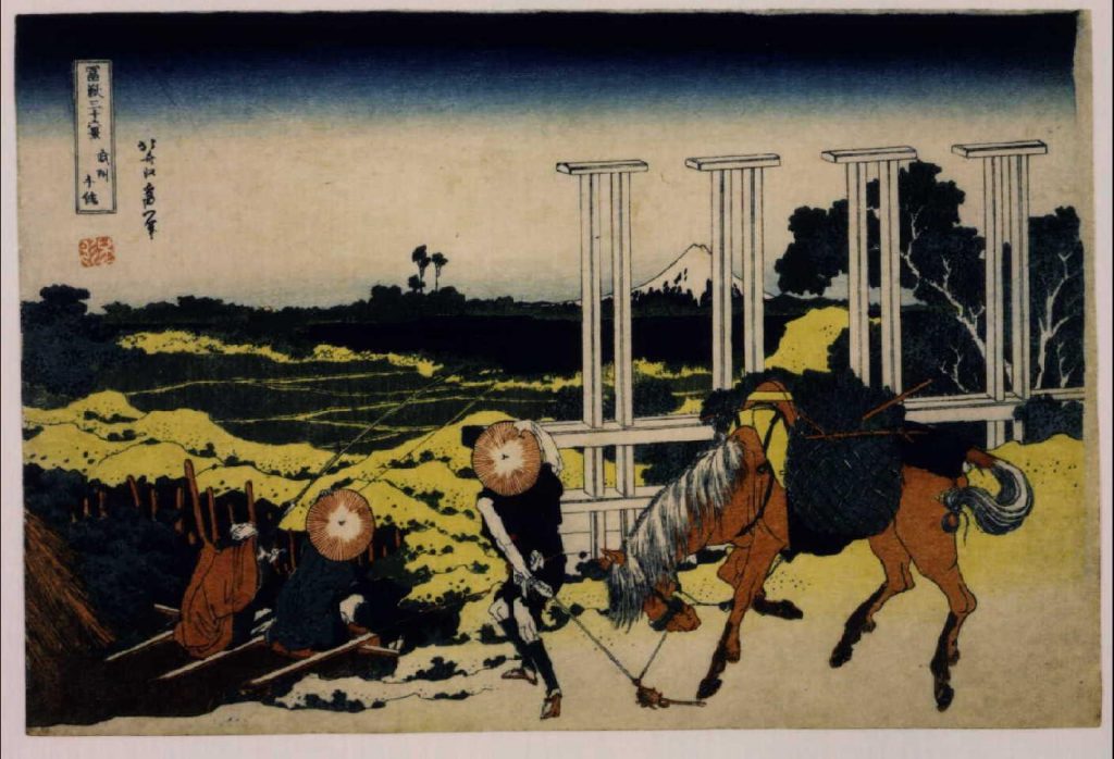作品画像:冨嶽三十六景 武州千住