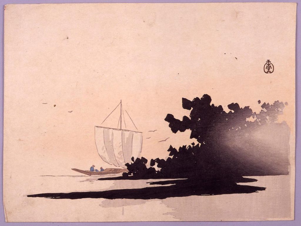 作品画像:帰帆図