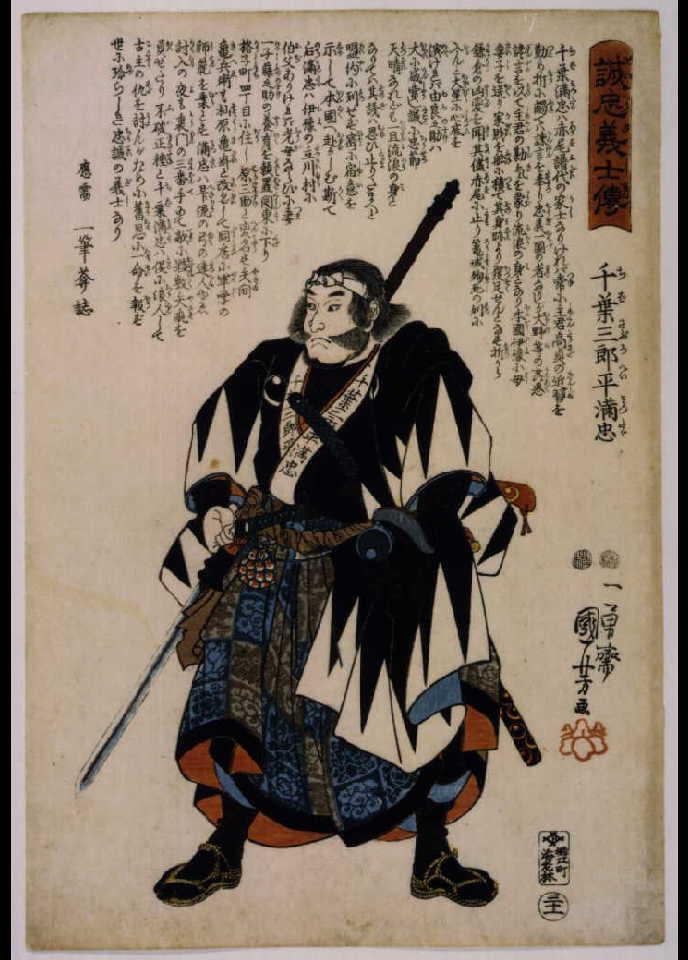 作品画像:誠忠義士伝 千葉三郎平満忠