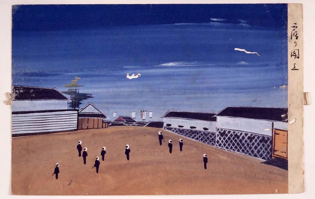 作品画像:泥絵 霞ケ関上