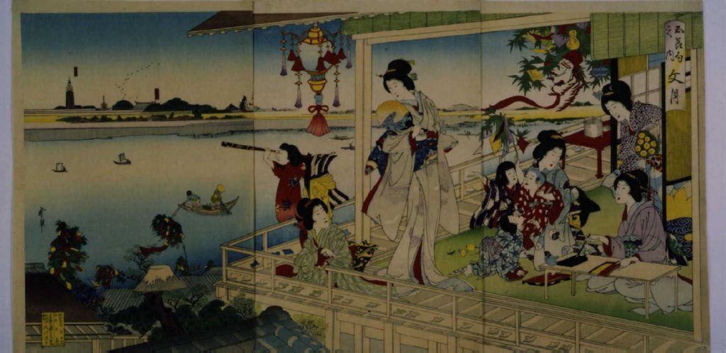 作品画像:五節句之内 文月